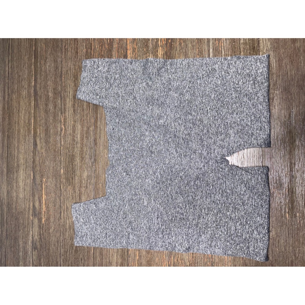 Xersion Womens XL Heather Gray Seamless High Rise Athletic Bike Shorts